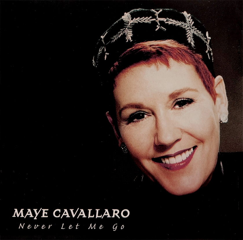 Never Let Me Go album cover — Maye Cavallaro